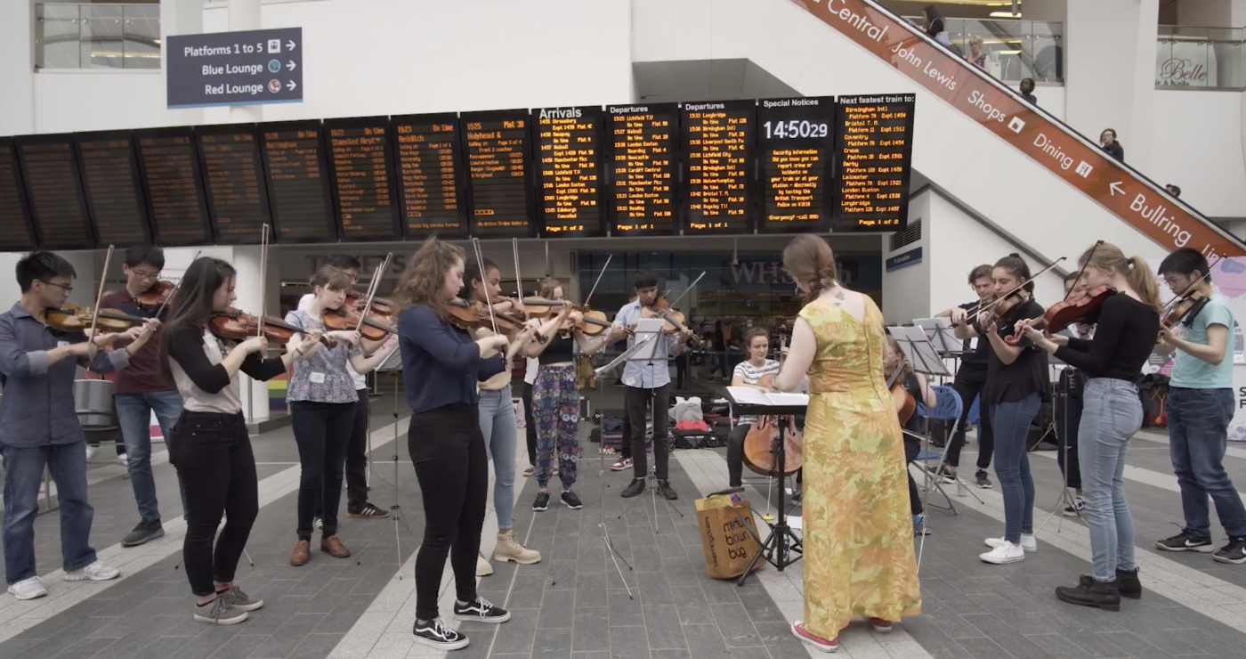 Services For Education - Music Service - ensemble at Birmingham New Street