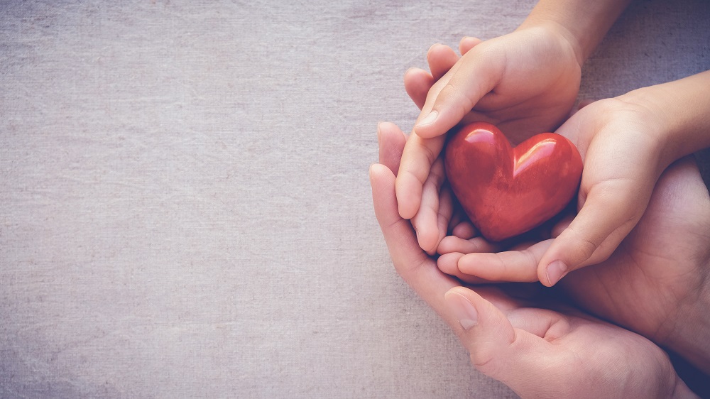 health care love and family concept