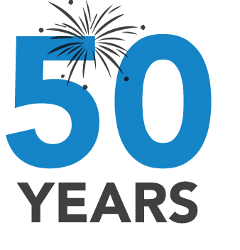 Music Service_50 Years Blue